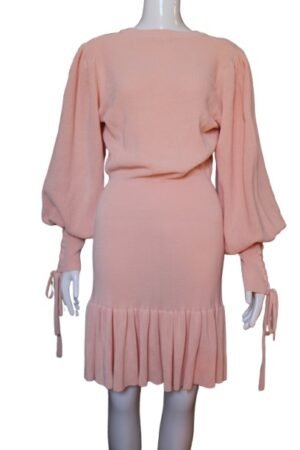 apricot dress front