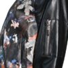 Black with color flowers patten costume side2 Costume with leaf pattern Jacket & Skirt