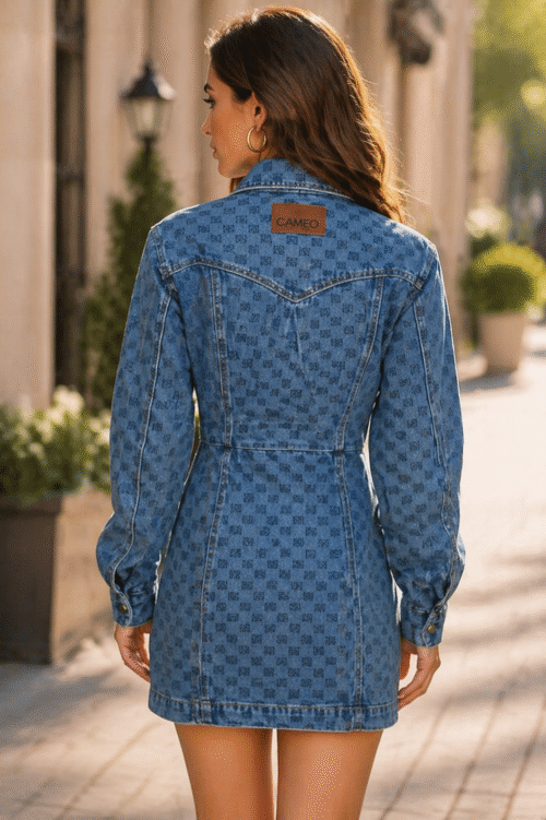 Jeans-patented-dress-front