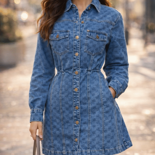 Jeans-patented-dress-front