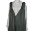 Olive Green Sarafan-Pinafore Dress