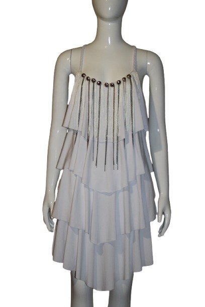 white dress