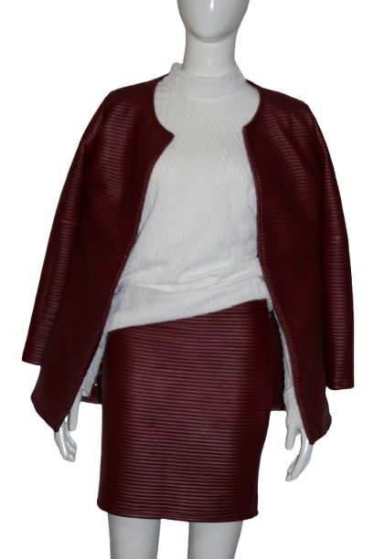 Burgundy costume