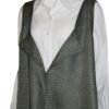 Olive Green Sarafan-Pinafore Dress