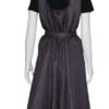 purple sarafan back Purple Sarafan-Pinafore dress