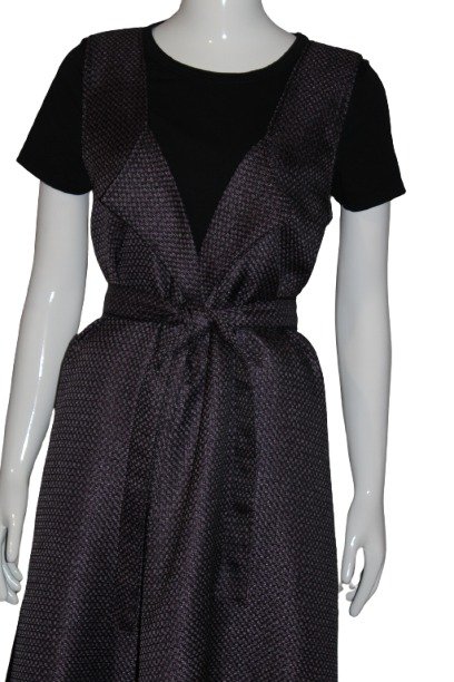 purple sarafan front1 Purple Sarafan-Pinafore dress